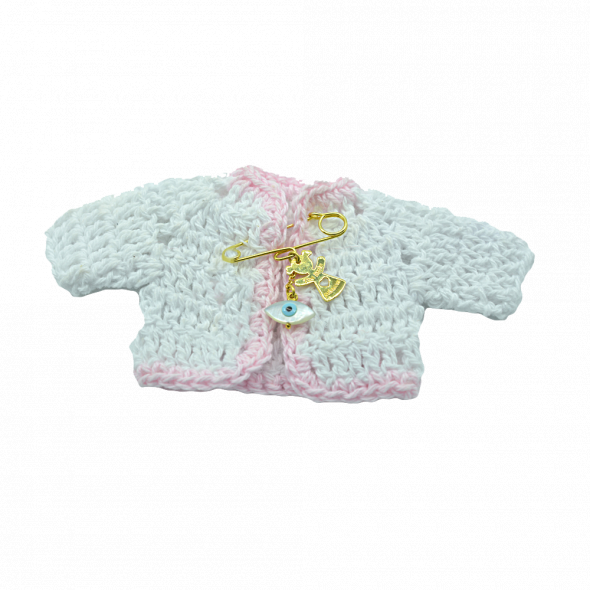 Παραμάνα παιδική με κρεμαστό και ματάκι - ΚΙΤΡΙΝΟ, K14, ΓΥΑΛΙΣΤΕΡΟ, ΜΟΥΡΑΝΟ, ΛΕΥΚΟ