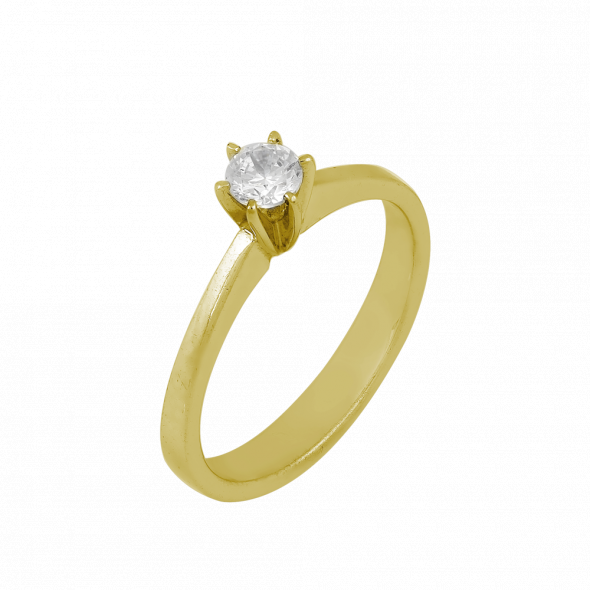 Εξάδοντο μονόπετρο