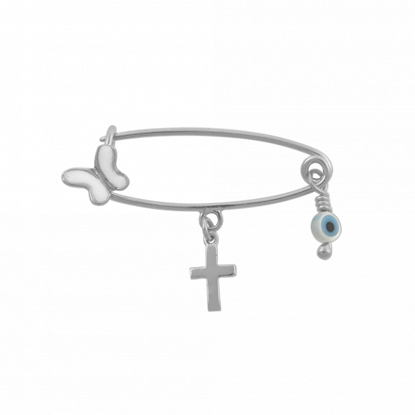 Παραμάνα παιδική  - ΛΕΥΚΟ, ΑΣΗΜΙ, ΓΥΑΛΙΣΤΕΡΟ, ΣΜΑΛΤΟ, WHITE