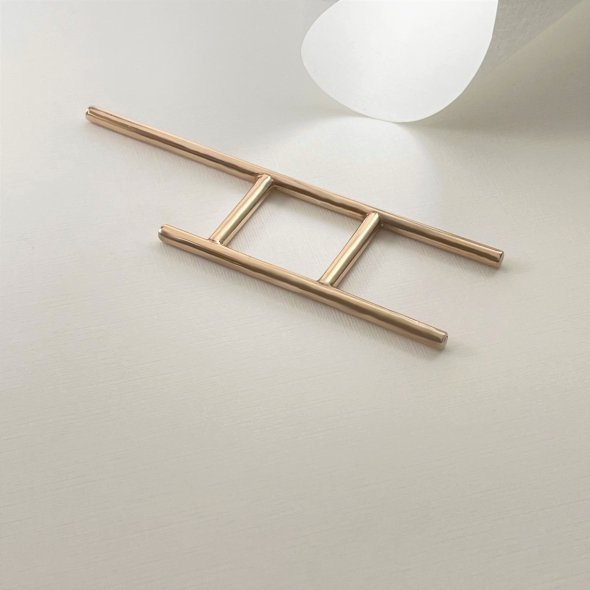 Δαχτυλίδι σκάλα - ΚΙΤΡΙΝΟ, ΑΣΗΜΙ, ΓΥΑΛΙΣΤΕΡΟ, 53 - 1