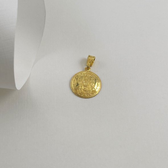 Μενταγιον Κωσταντινάτο - ΚΙΤΡΙΝΟ, ΧΡΥΣΟΣ K14 - 1