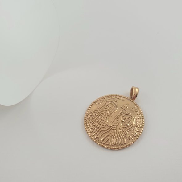 Μενταγιόν Κωνσταντινάτο - ΚΙΤΡΙΝΟ, ΑΣΗΜΙ - 1