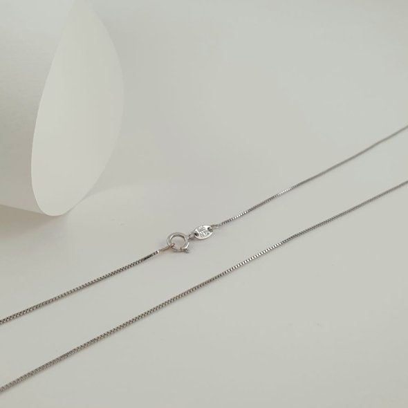 Αλυσίδα λευκόχρυση - ΛΕΥΚΟ, ΧΡΥΣΟΣ K14 - 1