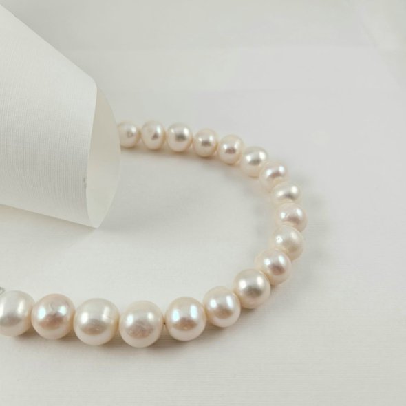 Βραχιόλι ασημένιο με Μαργαριτάρια - ΛΕΥΚΟ, ΑΣΗΜΙ, ΜΑΡΓΑΡΙΤΑΡΙ, WHITE