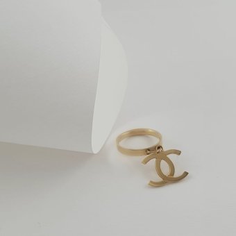 Δαχτυλίδι Chevalier Chanel χρυσό - ΚΙΤΡΙΝΟ, ΧΡΥΣΟΣ K14
