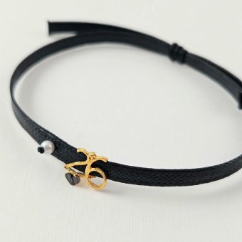 Βραχιόλι γούρι 2026 με Μαργαριτάρι - ΚΙΤΡΙΝΟ, ΑΣΗΜΙ, ΜΑΡΓΑΡΙΤΑΡΙ, WHITE